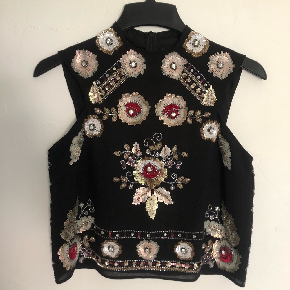 Needle & Thread Sleeveless Top